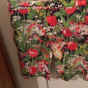 Tory Burch Multicolor Floral Shorts